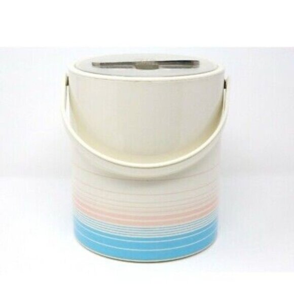 Vintage 1970s Thermo-Serv Ice Bucket with Lid & Handle-LIKE NEW - Picture 5 of 7